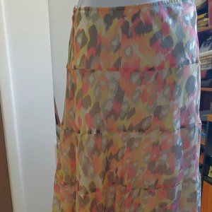 Women's Skirt, Size 14; A-Line, w/Elastic Waist; Tulip Bottom